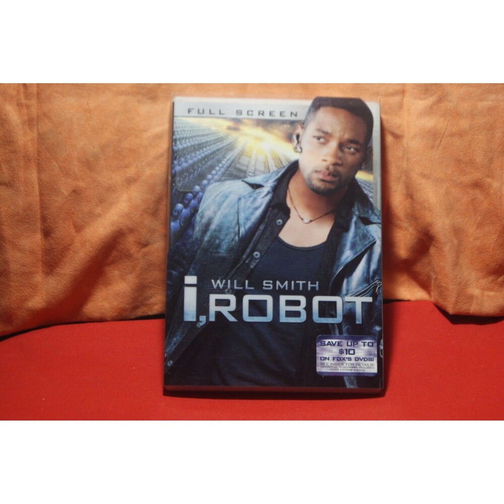 I, Robot (DVD, 2004, Full Frame) Will Smith SCFI Robots Breaks 3 Laws